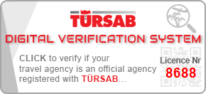 Allstar Travel is merber of Association of Turkish Travel Agencies – TURSAB Member No: 8688